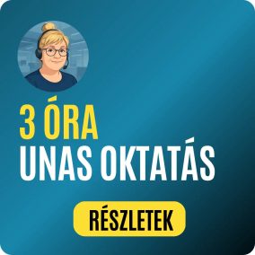 Unas online BETANÍTÁS (3 óra)