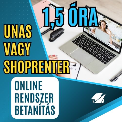 Unas vagy Shoprenter online BETANÍTÁS (2 óra)