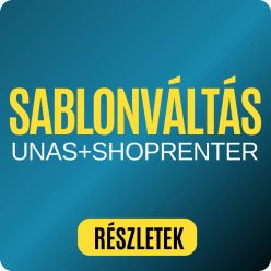 Webshop készítés START csomag (Unas vagy Shoprenter)
