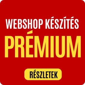   Shoprenter vagy Unas webáruház készítés vagy átalakítás – Prémium csomag