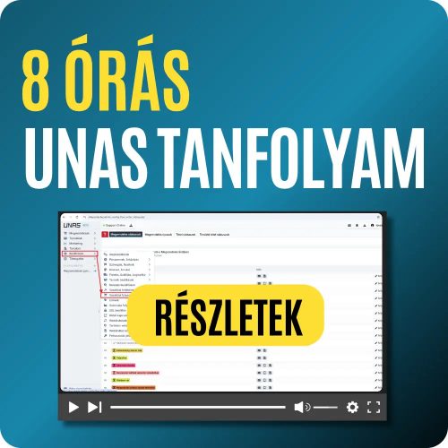 Unas webáruház készítő tanfolyam (videó tanfolyam)