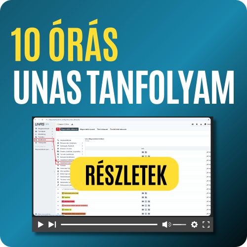 Unas webáruház készítő tanfolyam (videó tanfolyam)