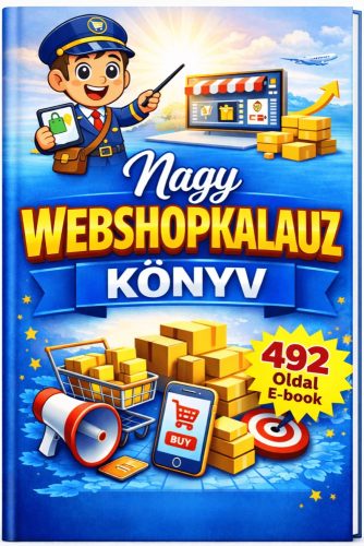 Extra ajánlat: 492 oldalas Webshopkalauz + 3 videó (Unas bemutatás, AI) + Tanulószoba