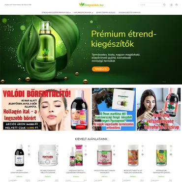 Fittpatika Unas webshop