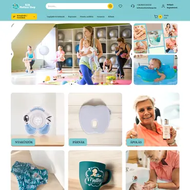 Matteszshop B2B ügyfeleknek, zártkörű shop