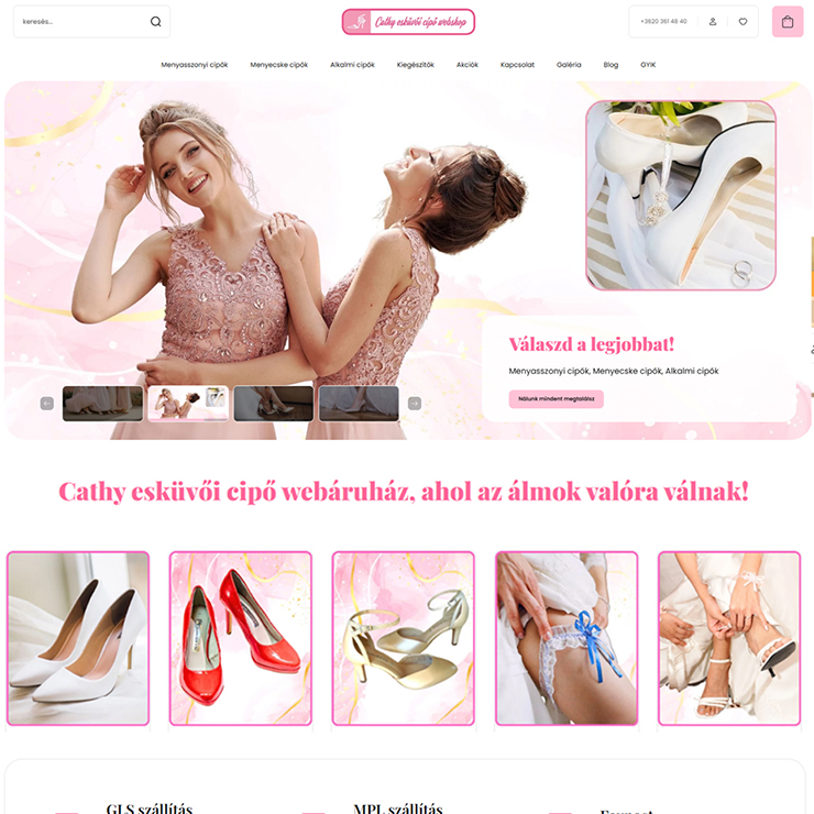 Webáruház referencia