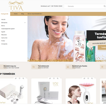 Eladó a tivabeauty.hu
